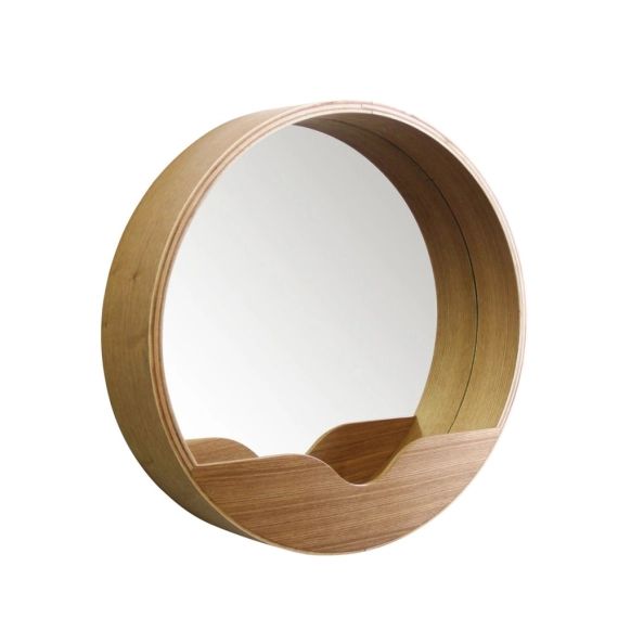 Round Wall Miroir En Bois Zuiver Mr Scandinave