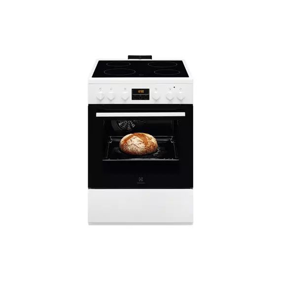 Cuisinière vitrocéramique Electrolux EKR648522W Mr Scandinave