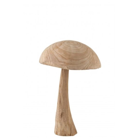 Champignon en châtaignier naturel H60,5cm
