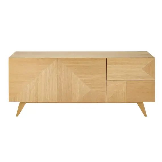 Buffet vintage 2 portes 2 tiroirs Origami