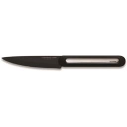 Couteau à steak LE COUTEAU DU CHEF silicone manche – lame noir Blister Pegb