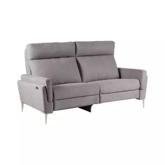 Canapé de relaxation éléctrique tissu Boston