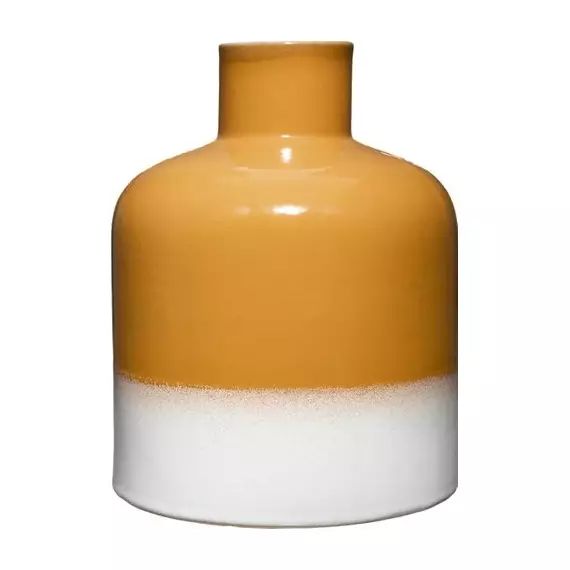 Vase h. 21 cm TIANO Jaune