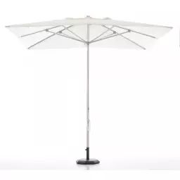 Toile de rechange blanche pour parasol carré 300cm