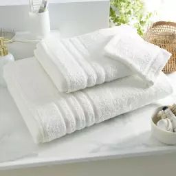 Drap de bain blanc 70×130 en coton