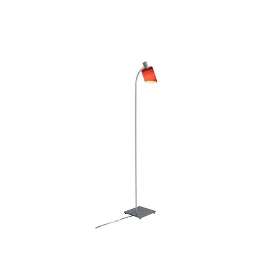 Liseuse La lampe de bureau en Verre, Acier – Couleur Rouge – 10 x 18 x 120 cm – Designer Charlotte Perriand