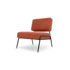 Knox, fauteuil, orange rétro