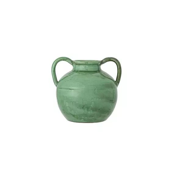 Vase Vases en Céramique, Terre cuite émaillée – Couleur Vert – 30 x 26 x 25.5 cm