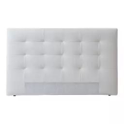 Tête de lit 165 cm CAPITON 3 polyuréthane colors blanc