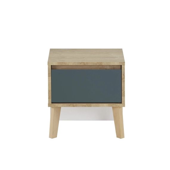 Chevet 1 tiroir H41cm – Bleu