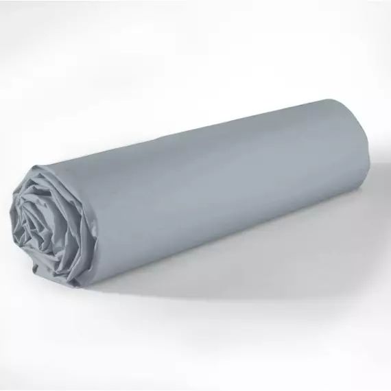 Drap Housse coton bleu 200×200 cm