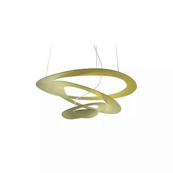 Suspension Pirce en Métal, Aluminium verni – Couleur Or – 69 x 67 x 23 cm – Designer Giuseppe Maurizio Scutellà