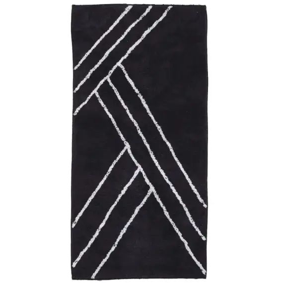 Tapis de bain en coton figuratif 60x120cm