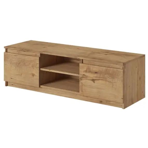 Meuble TV style industriel 120 cm bois