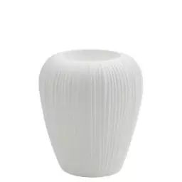 Pot de fleurs Skin en Plastique, Poleasy® – Couleur Blanc – 40 x 70 x 60 cm – Designer Isabella Lovero
