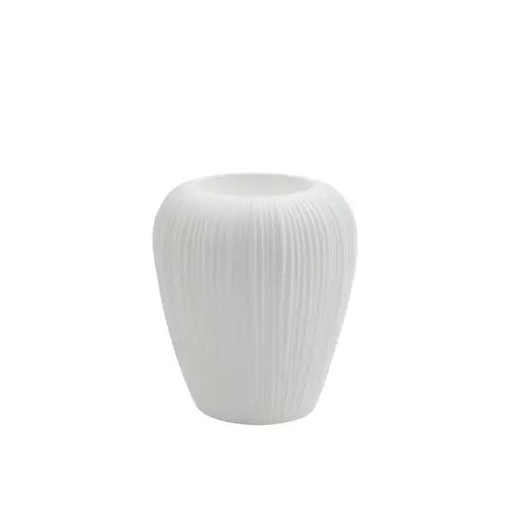 Pot de fleurs Skin en Plastique, Poleasy® – Couleur Blanc – 40 x 70 x 60 cm – Designer Isabella Lovero