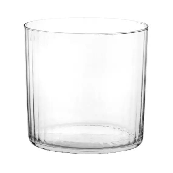 Gobelet en verre strié
