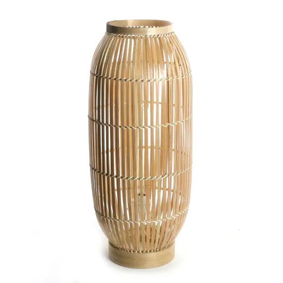 Lampe en bambou naturel h.70 cm