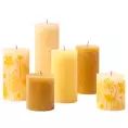 image de bougies, bougeoirs scandinave 