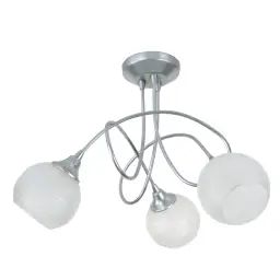 Lustre acier couleur aluminium