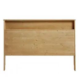 Tête de lit avec rangement pour lit 150 cm en couleur marron clair