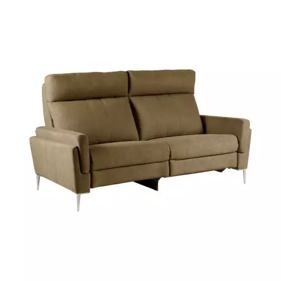 Canapé de relaxation éléctrique tissu Boston