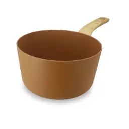 Casserole en aluminium Ø20cm noisette – compatible induction