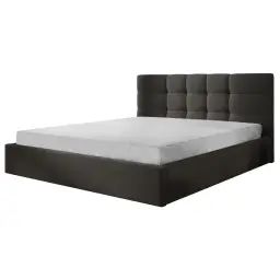 Lit coffre 180×200 gris anthracite
