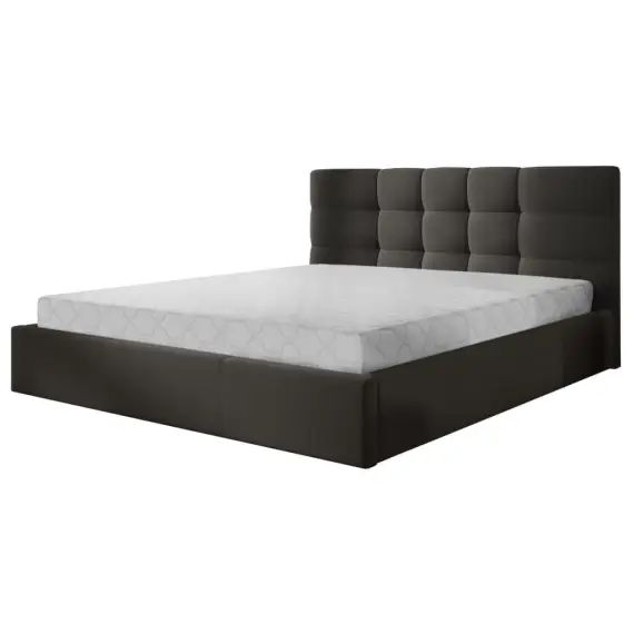 Lit coffre 180×200 gris anthracite