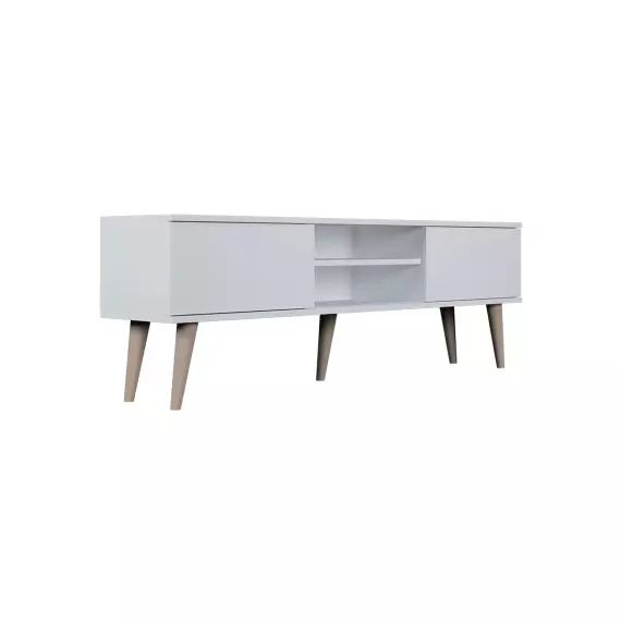 Meuble tv 160 cm blanc