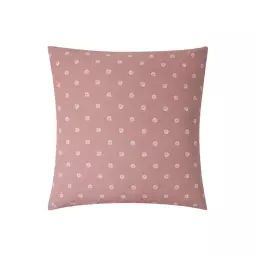 Taie d’oreiller imprimée en bambou rose 63×63