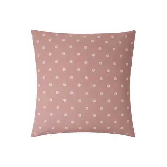 Taie d’oreiller imprimée en bambou rose 63×63