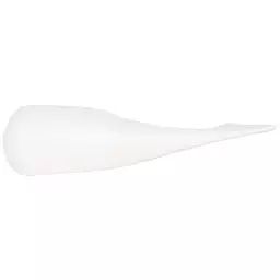 Statuette baleine en porcelaine blanche H5