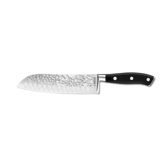 Couteau santoku 18 cm en  Noir