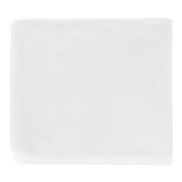 Drap de bain en coton blanc 100×160