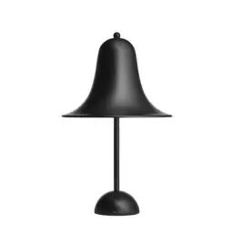Lampe de table Pantop en Métal, Métal peint – Couleur Noir – 200 x 34.34 x 38 cm – Designer Verner Panton