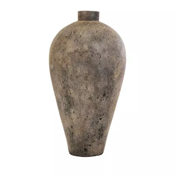 Corvo – Vase en terre cuite 80x40cm – Couleur – Brun