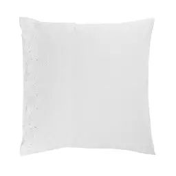 Taie d’oreiller coton 65×65 cm blanc