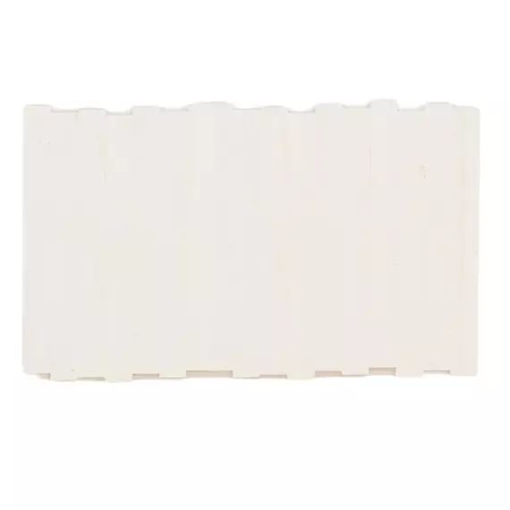 Tête de lit en bois de sapin en couleur blanc pour lit 90 cm