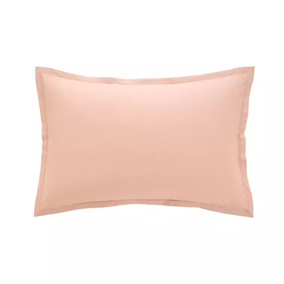 Taie d’oreiller en percale de coton petale 50 x 75 cm