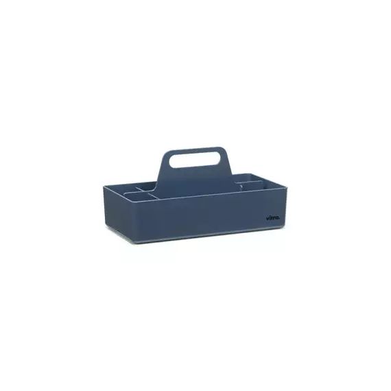 Bac de rangement Toolbox en Plastique, ABS – Couleur Bleu – 24.99 x 24.99 x 15.6 cm – Designer Arik Levy