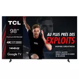 TV LED Tcl 98C955 Mini-Led 248cm 4K 2023