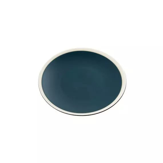 Assiette creuse Sicilia en Céramique, Céramique émaillée – Couleur Bleu – 20.8 x 20.8 x 20.8 cm – Designer Sarah Lavoine