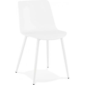 Chaise design couleur blanc