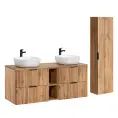image de meuble double vasque scandinave 