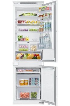 Refrigerateur congelateur en bas Samsung BRB26602EWW – Encastrable – 177.8 cm