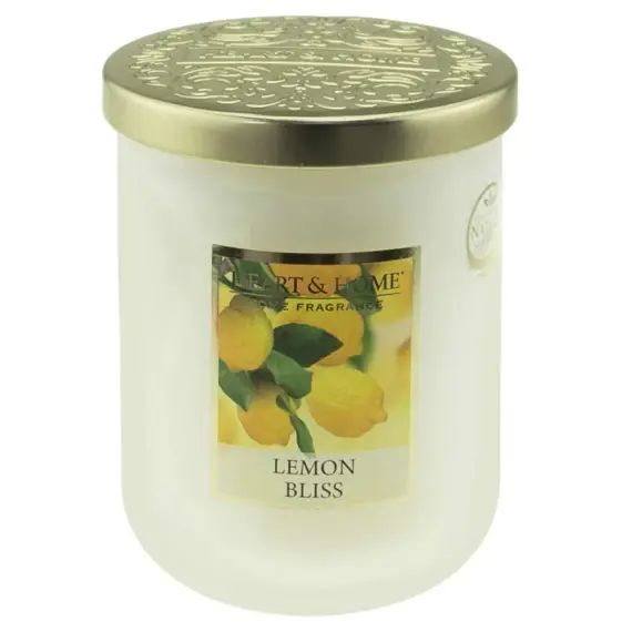 Grande Bougie à la cire de soja citron d&rsquo;amalfi