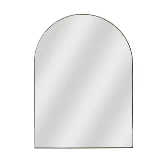 Miroir ovale Arche doré, l.60 x H.80 cm