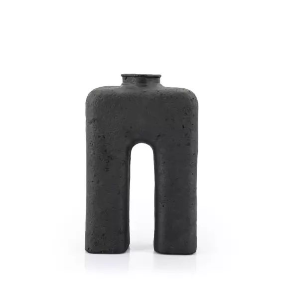 Arc – Vase en arc H38cm – Couleur – Noir