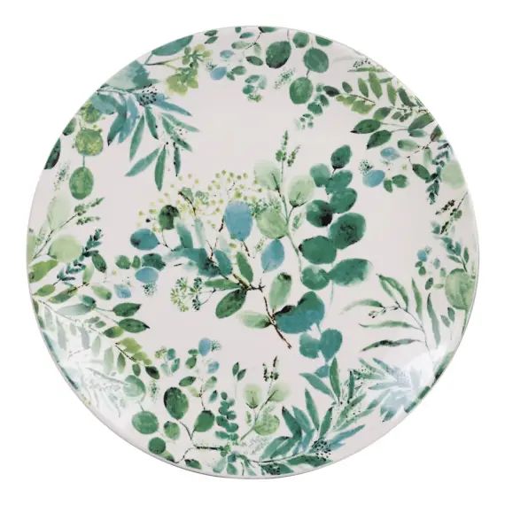 lot de 6 – Assiette à dessert   21,5 cm  en faïence  décoré